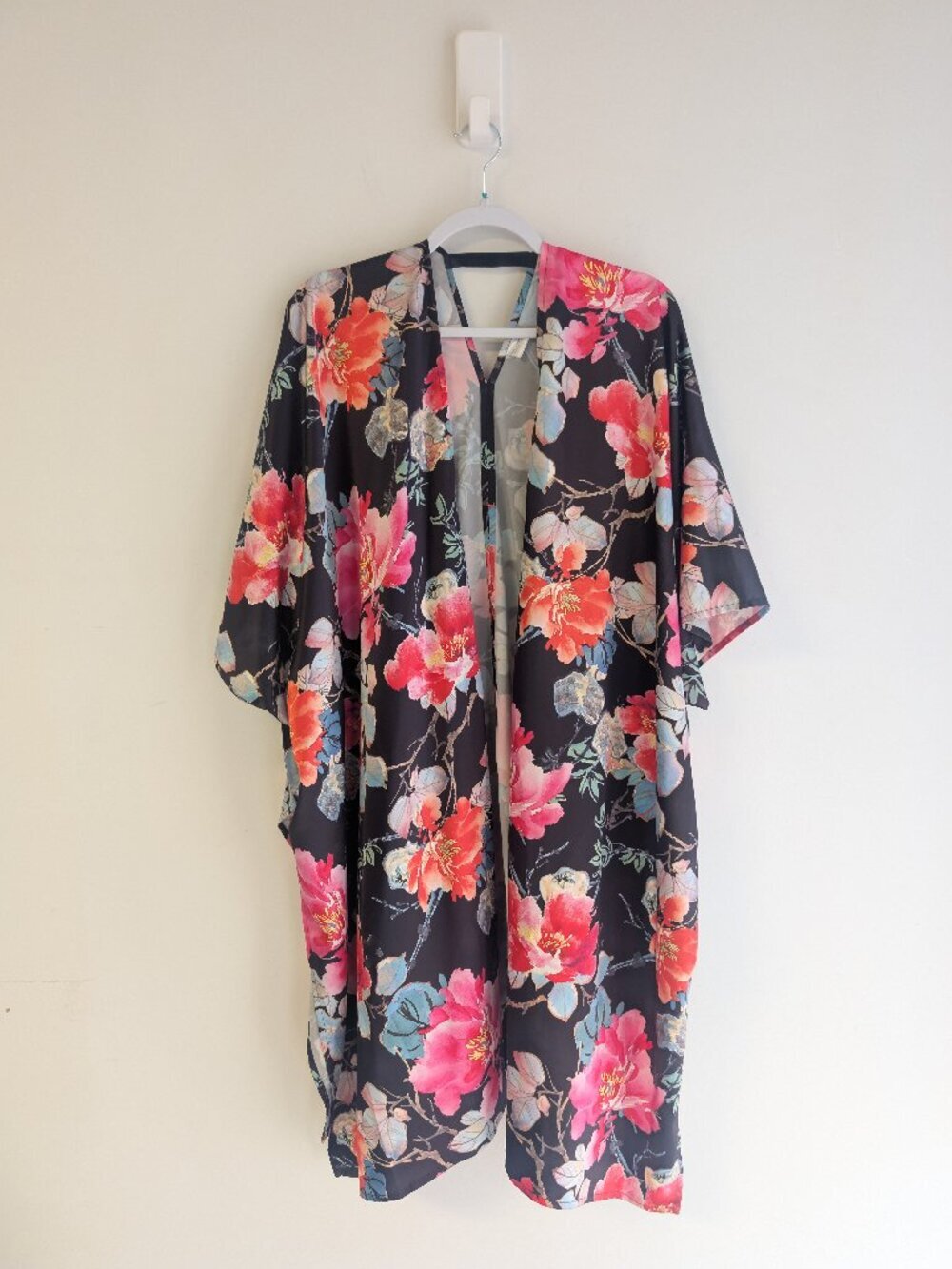 Lost in Layers Tropical Floral Kimono
